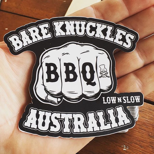 BBQ STICKER SWAPS - I’m down for it if you are.. Post to Bare Knuckles BBQ, P.O. Box 531, Carina, Queensland, Australia, 4152 - include your return address and we’re all set !! 🏻 - Hit Me !