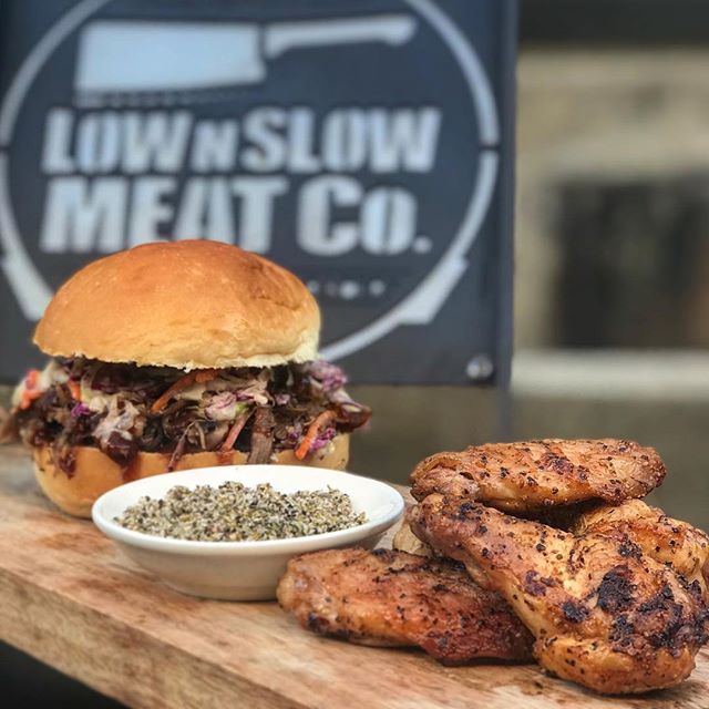 Come at us.. Hot Food Service - Friday to Sunday, 9:30am till 2pm - 1/40 Container St, Tingalpa, Qld#Repost @lownslowmeatco・・・FRIDAY BBQ LUNCH SPECIAL...Nothing better than lamb done right and we do lamb right, with the help of @greenwoodbarbecue Treebark rub.Smoked lamb shoulder  with our house made Harissa BBQ sauce and slaw in a fresh bun.Also we have @thetasmanianfoodco Nichols ethical free range chicken wings, dusted with @lanesbbqau as a side.All the usual BBQ boxes, pork and brisket available. BBQ from 9.30am.. #themeatnheattraders #lownslowmeatco #lownslowbrisbane #prideofplate @bareknucklesbbq