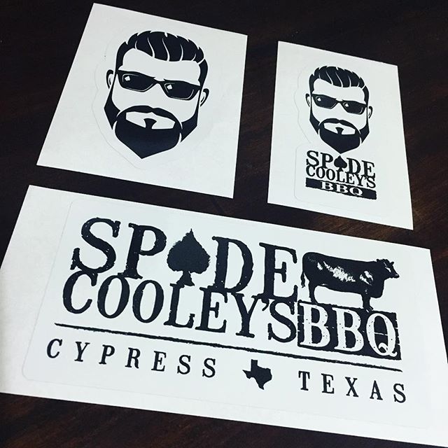 Some Sticker Love from @spadecooleysbbq  - sorry about the delay in posting pics up, I’ll get yours out ASAP !! #unitedwallofbbqaus