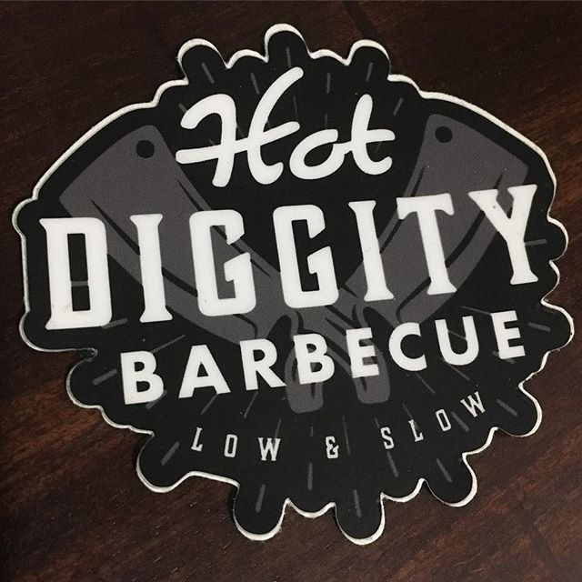 Sticker Love from @hotdiggitybarbecue 🇦🇺 for the #unitedwallofbbqaus