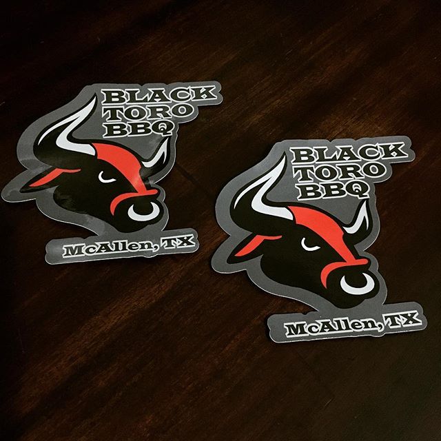 Some Sticker Love from @blacktorobbq  - sorry about the delay in posting pics up, I’ll get yours out ASAP !! #unitedwallofbbqaus