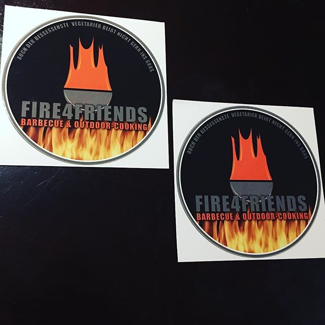 Some Sticker Love from @fire4friendsbbq  - sorry about the delay in posting pics up, I’ll get yours out ASAP !! #unitedwallofbbqaus