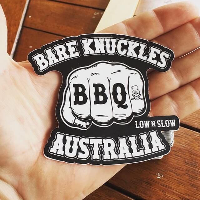 BBQ STICKER SWAPS - I’m down for it if you are.. Post to Bare Knuckles BBQ, P.O. Box 531, Carina, Queensland, Australia, 4152 - include your return address and we’re all set !! 🏻 - Hit Me !