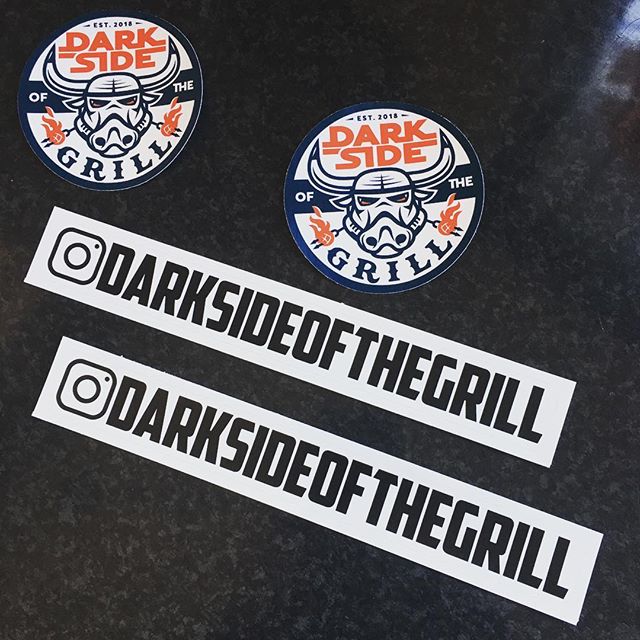 Some Sticker Love from @darksideofthegrill 🇨🇦 for the #unitedwallofbbqaus - thanks crew.. 🏻