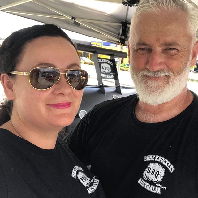 The Boss is working with me today at Archerfield., and it’s our Ten Year Wedding Anniversary to boot.. Come eat BBQ with us to celebrate ! 839 Beaudesert Rd, Archerfield 🏻🏻🏻