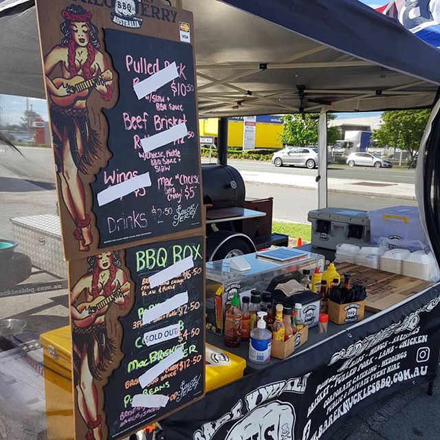 Mac N' Cheese anyone !? Another killer Sell Out at Aussie Hobbies today ! - thanks for the support  #sorrynotsorry #brisbane #lownslow #bbq #bareknucklesbbq