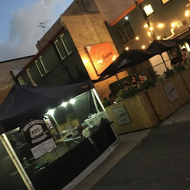 Tonight at @mrhendersonbar - we’ll be serving up Que from 5pm and to top it off @thelazyhyena will be rocking the house ! It’s going to be a big one.. see you there - 69 Brighton Road, Sandgate 🏻