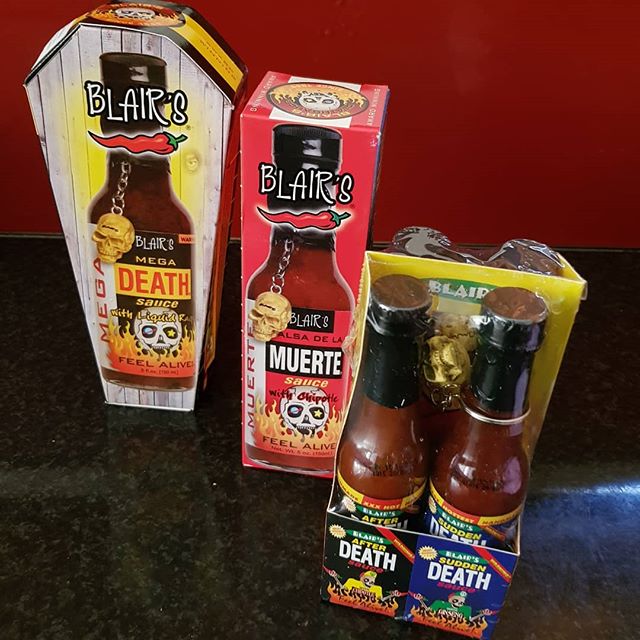 My #blairshotsauce restock arrived this morning.. giddy-up..