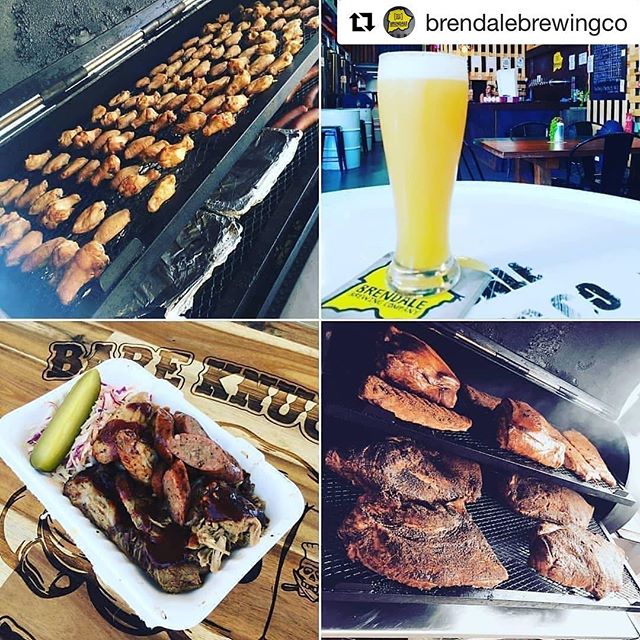 We’re back at @brendalebrewingco today.. and we are coming in HEAVY with protein to try and break our sell out streak at this amazing site.. come and see if you can beat us !?!? 1pm till 5pm.. or Sold out.. 🏻 #Repost @brendalebrewingco・・・*** Low and Slow BBQ Sunday is here!! *** Come on down to the Taproom today for a cracking time! We've got @bareknucklesbbq returning tothe brewery with their low n slow BBQ menu including Pork Ribs, Pulled Pork, Beef Brisket, Smoked Wings and Mac N Cheese, available from 1pm-5.30pm and the taproom open 1pm-6pm. Perfect opportunity to catch up with mates or family or to stock up on fresh tinnies too!#sundaysesh #brendalebrewingco #brendale #lownslowbbq #drinkcraftnotcrap #ask4indiebeer