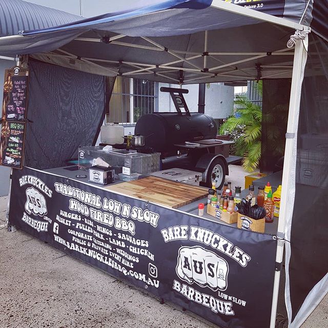 Sunshine Coast - I'm here 11am till 2pm @sunshinecoastbrewery Perfect weather for it ! Come at us... #sunshinecoastbbq #lownslowbbq #bareknucklesbbq #bareknuckles #lownslow #brisket #pulledpork #smokeemifyougotem