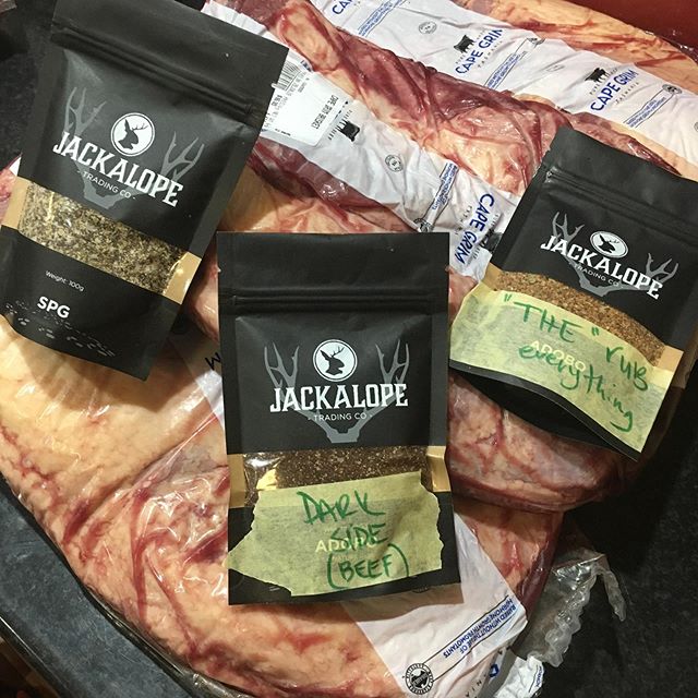 A nice little smoke tonight for tomorrow’s job and a great opportunity for some R&D of the amazing @thejackalopetradingco rubs..! I’m going to test the SPG, Dark Side & Yet to be named ‘everything’ rub on one each brisket., and use the Memphis Magic Dust on the Pork Shoulder..! Can’t wait to do the taste test..! Big love to @benz_on_miller for the support.. as always.. 🏻-Proteins supplied by the best butchers in Brisbane @thebutchershoppeau Cannon Hill 🏻Timber: @bradkingsfirewood Smoker: @radarhillsmokers Everything else is pure BBQ wizardry..! #lownslow #lownslowbbq #barbeque #barbecue #brisket  #pork #brisbane #bareknucklesbbq