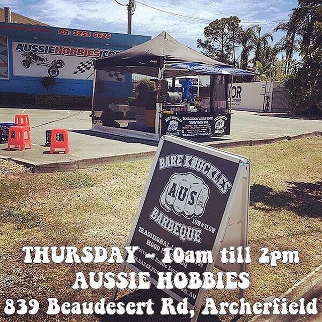 SEE YOU TODAY !!! @aussiehobbiesshop - 10am till 2pm-#lownslow #lownslowbbq #traditionalbbq #bbqdoneright #itsgoodbbq #woodfired #woodsmoked