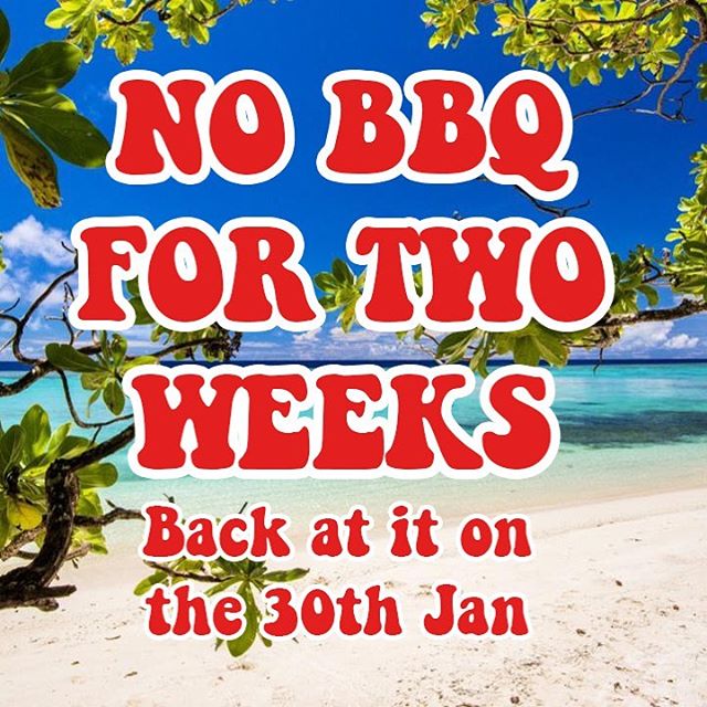 FAMILY HOLIDAYS - so no BKB BBQ for two weeks - Hervey Bay here we come !! @aussiehobbiesshop crew.. don’t stress.. as Mel from @thebaconstripclub will be looking after your Thursday fix this week (16th) and Chris from @flamin_grillas has you sorted the week after (23rd). See you all at the comp up there if your traveling.. and don’t forget to say hello ! 🏻