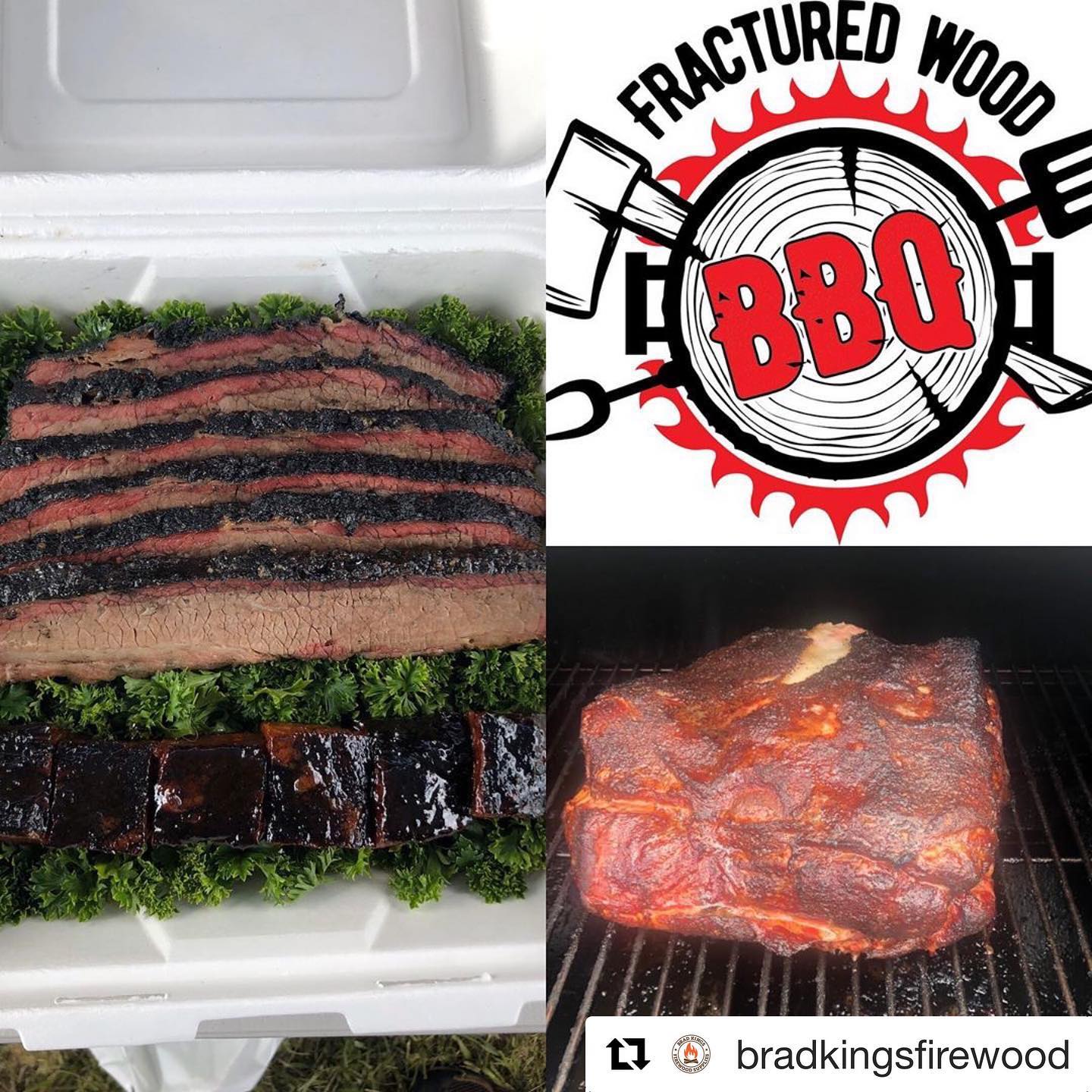 My buddy Brad is kicking off a Pop-Up out at Ripley this Friday !? - hit him up 🏻#Repost @bradkingsfirewood・・・This Friday Scott’s rd Ripley, wood smoked brisket, pulled pork and chicken wings box’s all served with house slaw, pickle and crisps or if your real hungry or just want to share then try our carnivore box with all 3 proteins. #ripley #believeitornot #bbq #woodsmoked