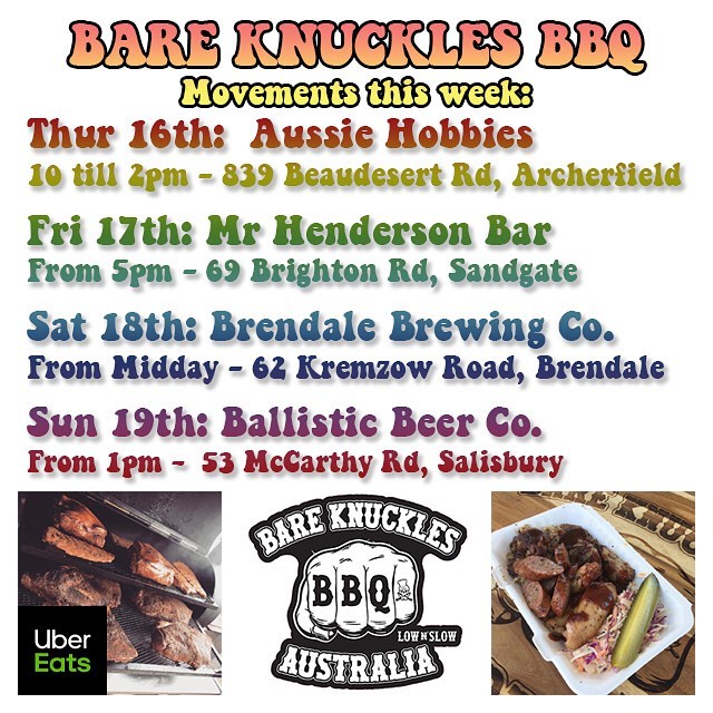 Movements this Week:Thur: @aussiehobbiesshop Fri: @mrhendersonbar Sat: @brendalebrewingco Sun: @ballisticbeer Salisbury. . . .