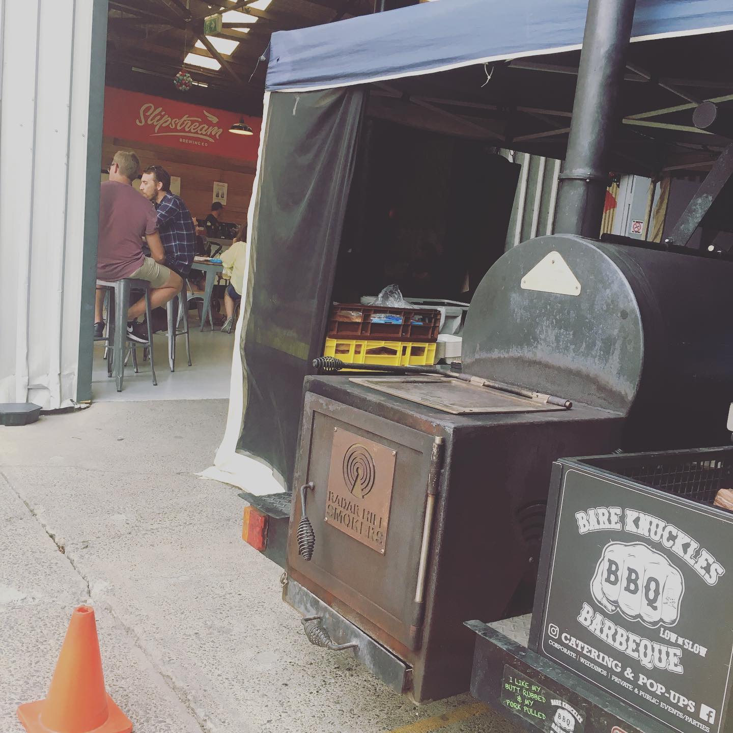 Serving at @slipstreambrewing - now till Sold Out.. come at me.. 🏻 -#getsome #lownslow #lownslowbbq #barbeque #barbecue #itsgoodbbq #brisket #pork #lamb #chicken #brisbane #queensland #australia #sleepwhenimdead #allinnbrewingco #traditionalbbq #bareknucklesbbq #bareknucklesbarbeque #bareknucklesbarbecue