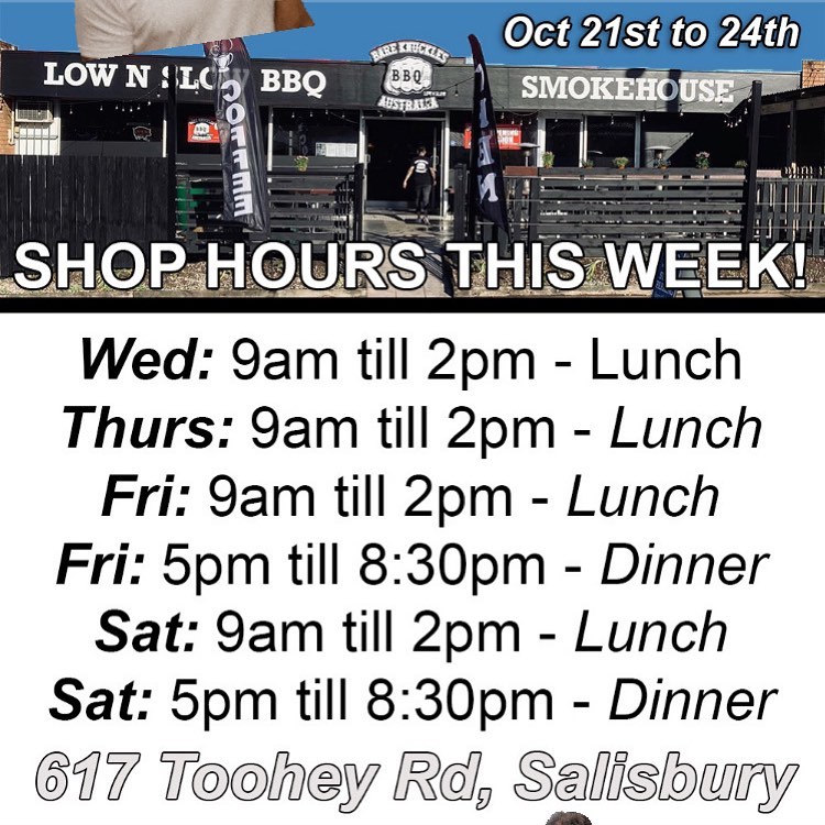 The Week Ahead.. 🏻 - 617 Toohey Rd, Salisbury - BBQ, Coffee & Dessert !