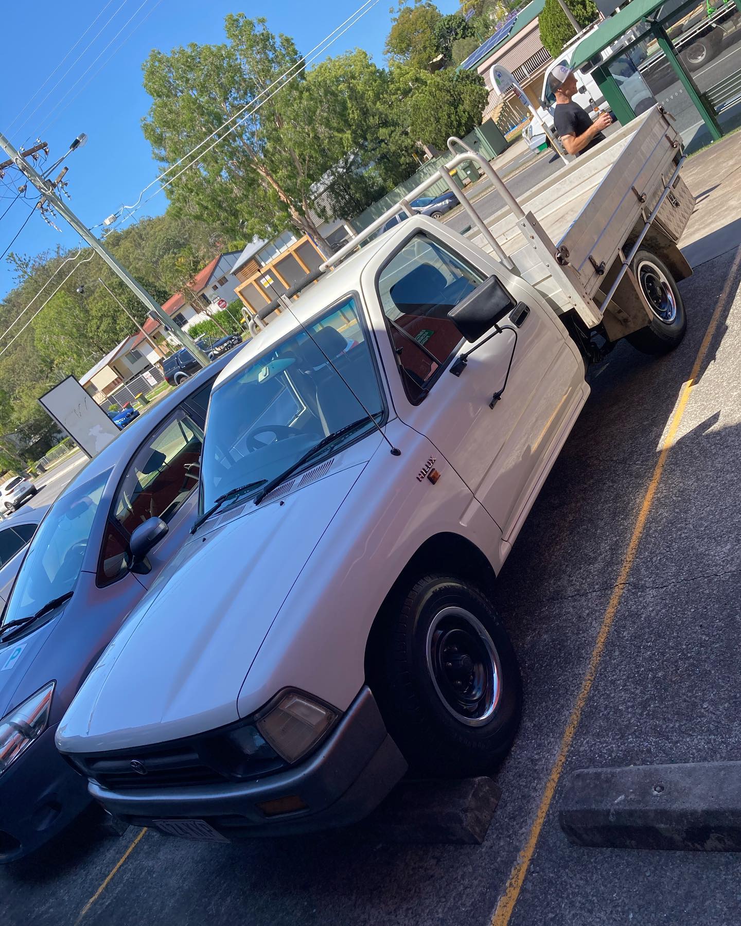 Justin and the crew at @smpautomotive - @dr.colourchipmobile absolutely killed it on the polish up of my old ute.. body, wheels, chassis, tray, interior.. it’s furking amazing !!! Love, Love, Love It !! Thanks champions...! Hit them up for any work you need done.! Paint restoral, paint chips, polish, servicing and more..! I’m so school boy excited with my new wheels..  - BKB stickers go on next week !!