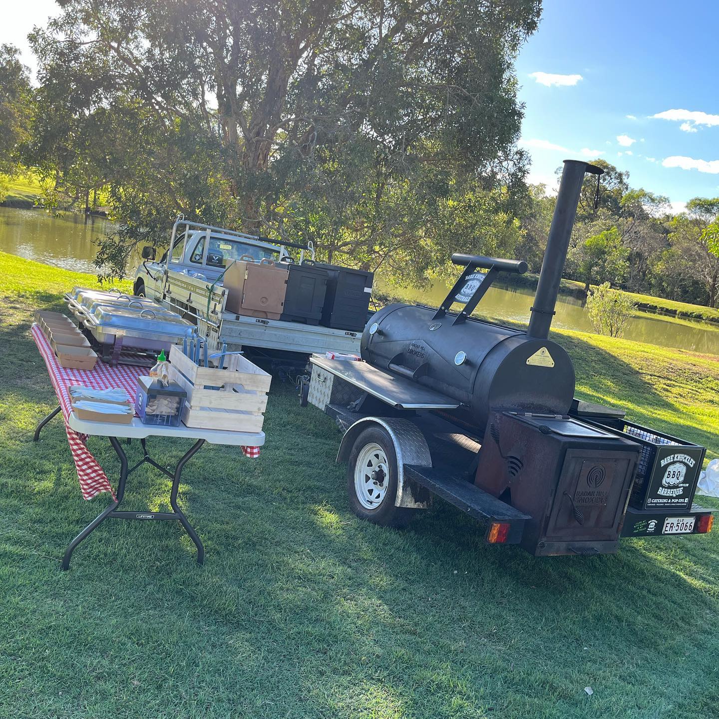 Another great catering job for awesome peoples out at Burbank today ! Yes, the shop is still open for Dinner - 5pm till 8pm - 617 Toohey Rd, Salisbury 🏻