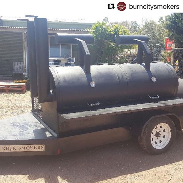 #Repost @burncitysmokers・・・STOLEN SMOKERHey there people. All you lovers of smoked meat and a good bbq will understand our pain to find our favourite smoker stolen from our yard in inner Melbourne over the weekend while we were working in Sydney.We are hoping the hospitality community might help shed some light on this, particularly if they see anyone with a 'new' trailer.It is a distinctive Silvercreek Smoker which was custom built for us, and it is one of the few on a single axle. Please like and share this post as much as possible. #melbourne #sydney #brisbane #perth #stolen #theft #countryvictoria #smoker #trailer