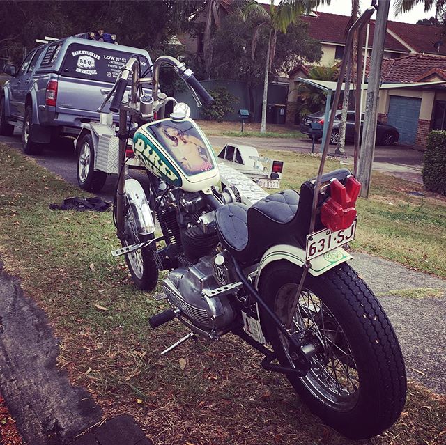 Looking forward to having a day off from BBQ tomorrow and taking part in the @distinguishedgentlemans ride for the first time.. on my girl Mary..! If you’ve got not much on.. pop down to @southsrugby club for the after show.. 500+ bikes, stalls, food trucks, band and more !!! Stay tuned for more non-bbq related photos.. lol.. can’t wait.. 🏻
