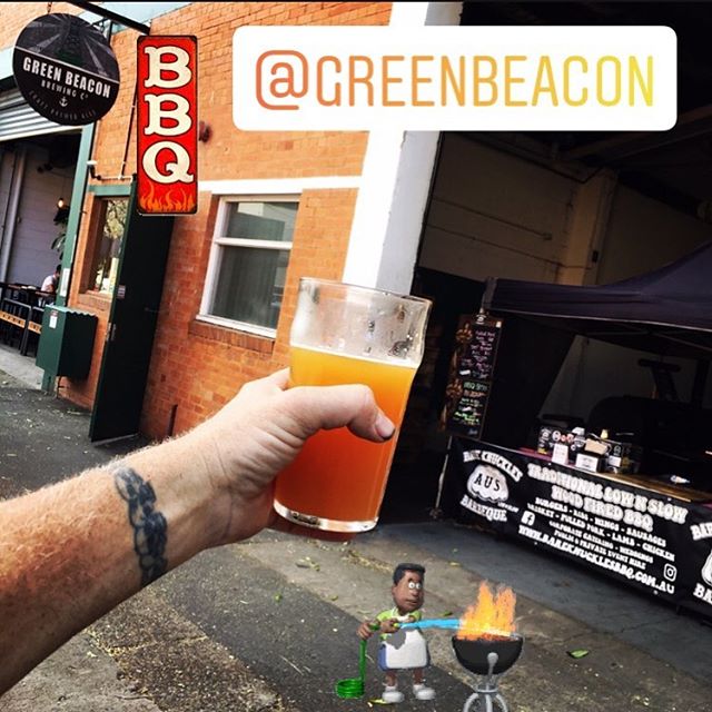 Tonight - find me at @greenbeacon - service from 5pm 🏻