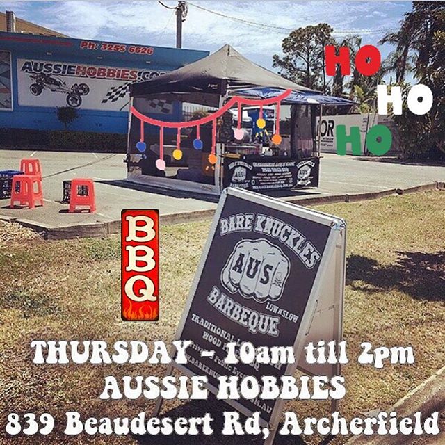 Your last Thursday Pop-Up for the year.. come give me Xmas Hugs !? Or.. grab some killer BBQ 🏻