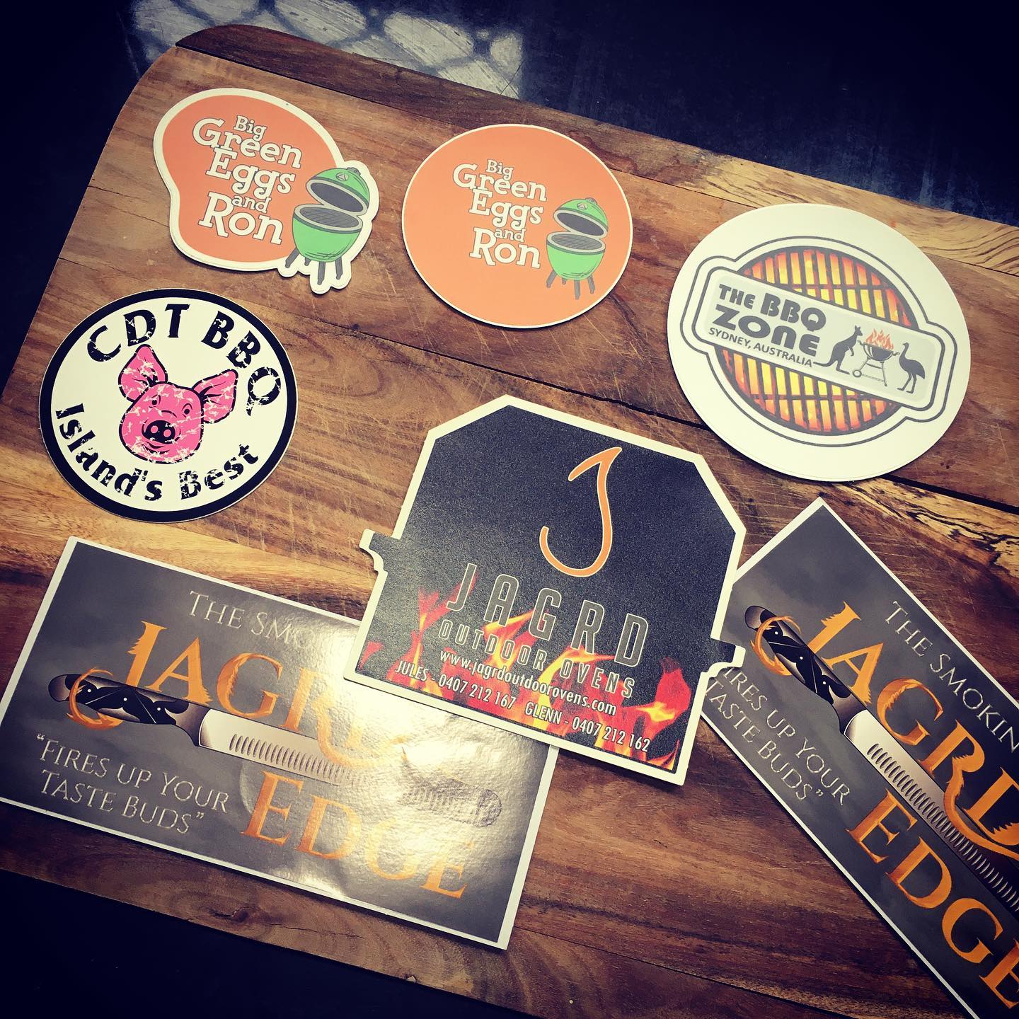 Sticker Love - thanks for the swaps.. @thebbqzone @cptnron302 @jagrd_wood_fired @chefchad7878 yours are in the mail today, sorry about the delay - For anyone else keen to swap - send yours to BKB, PO Box 531, Carina, Qld, Australia, 4152 - include your postal address and I’ll send mine back at ya’..🏻