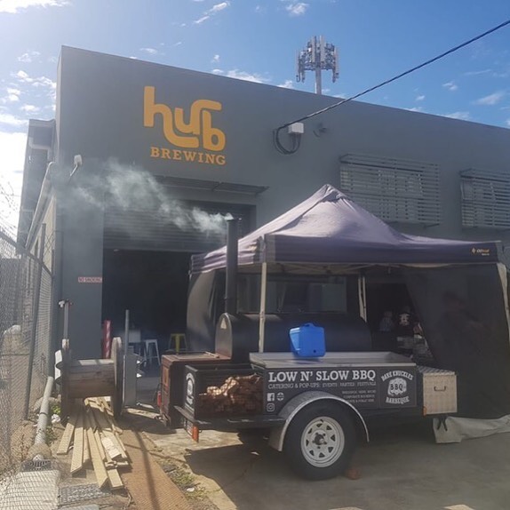 BIG LOVE to @hubbrewing and all the amazing customers today for a cracker day out.. we only came home with crumbs..! Also.. BIG LOVE to Chris of @flamin_grillas - thanks mate for helping me out today bud., was great to hang, chat.. and drink beers 🏻