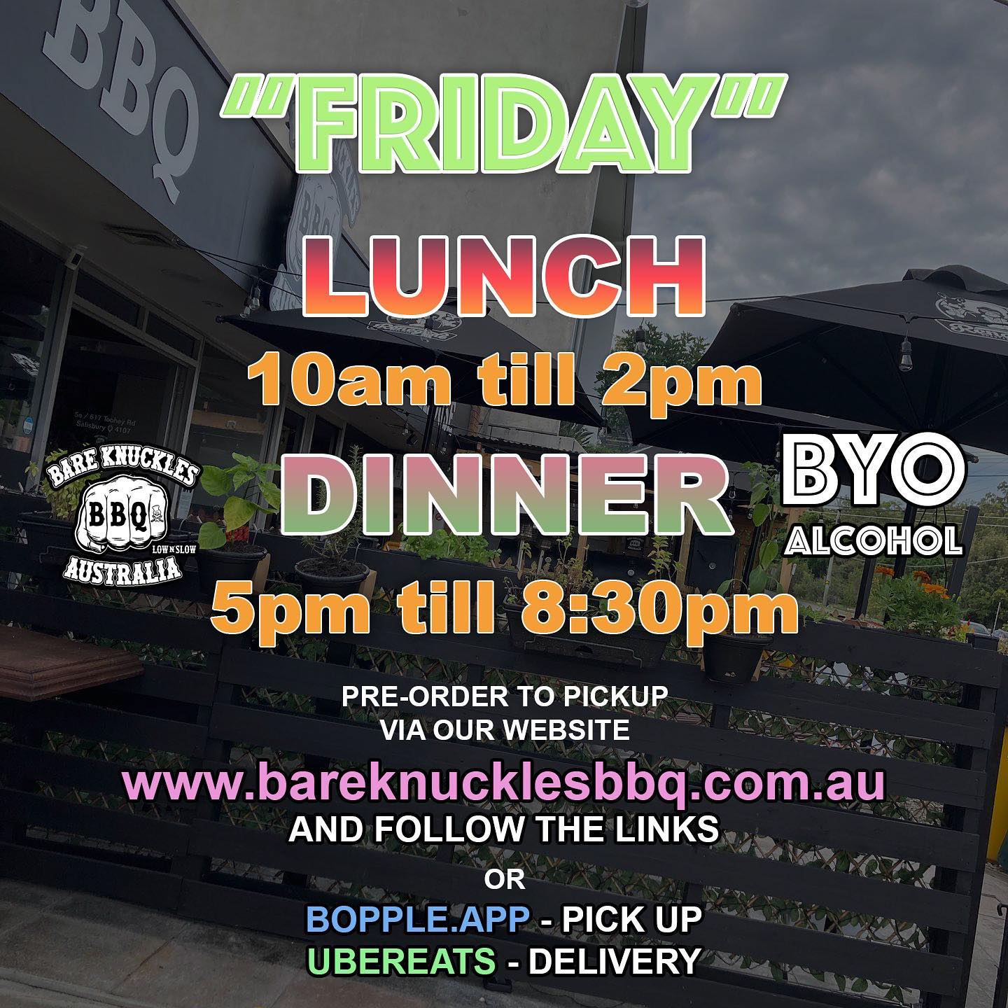 End of the working week for most - come have lunch and a few beers.. or Dinner and a few more !! 617 Toohey Rd, Salisbury 🏻