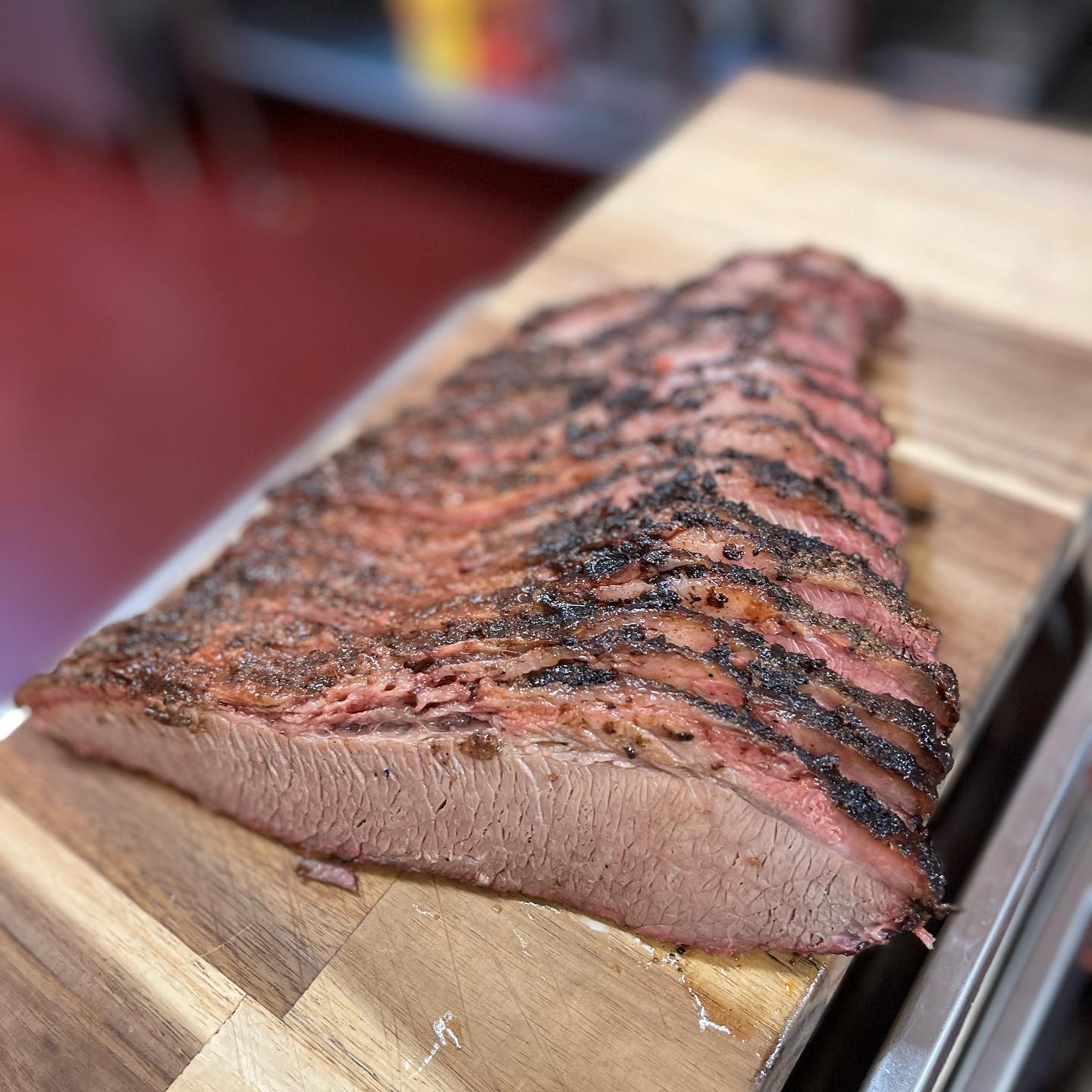 Freshly Sliced @jackscreekbeef Brisket.. is there anything else needed to be said !? 🤤🤤🤤