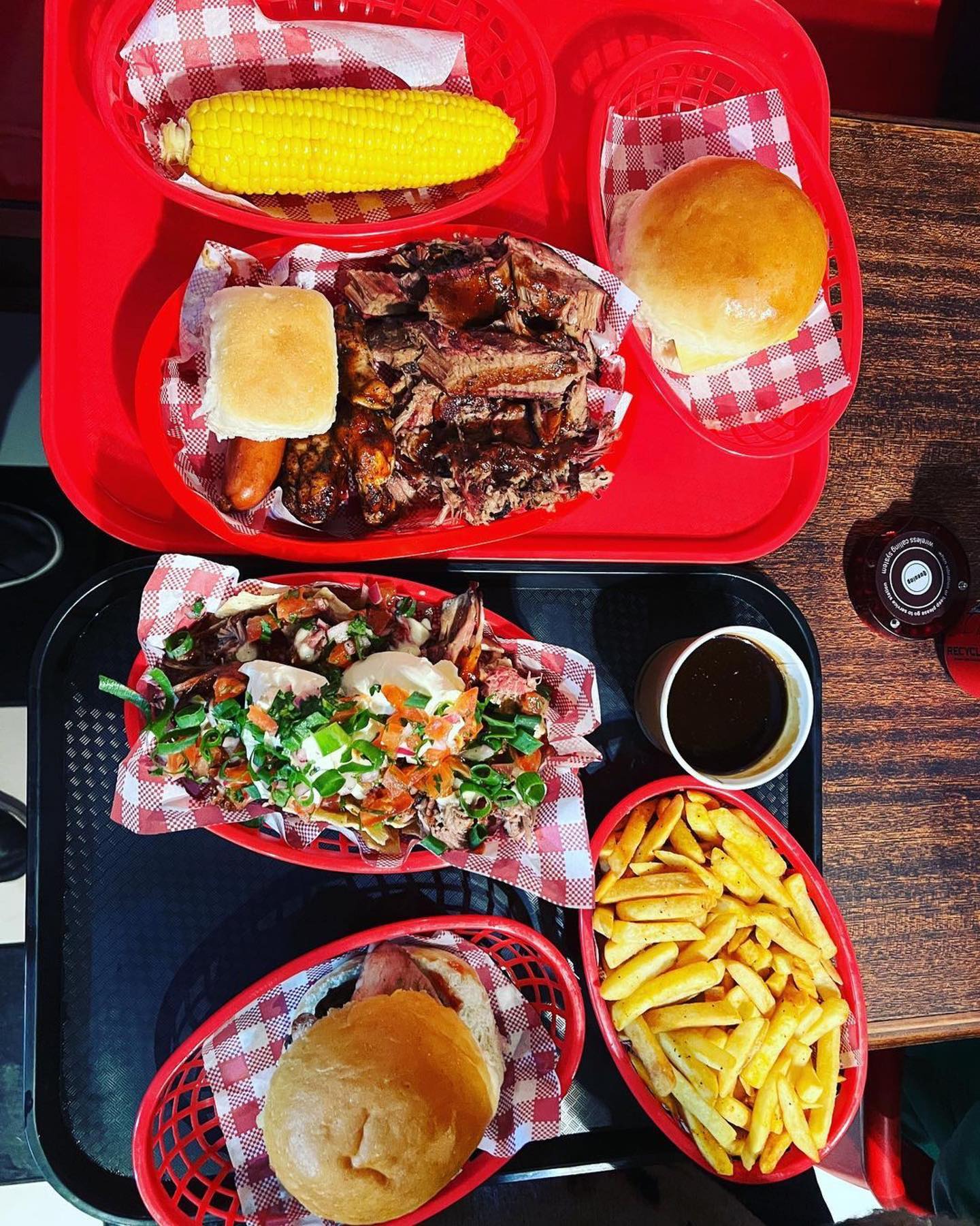 #Repost @reubinmaher・・・Family dinner from the absolute legends @bareknucklesbbq  last night. Can’t get enough of that brisket and brisket gravy. Get in there and fill your face.